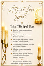 Attract Love Spell ritual details
