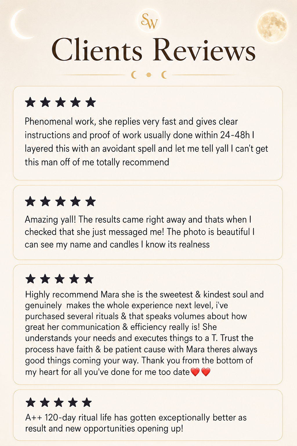 SpellboundWhisper client reviews, page 4