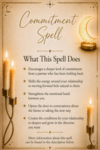 Commitment Spell ritual details