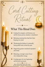 Cord Cutting Spell ritual details