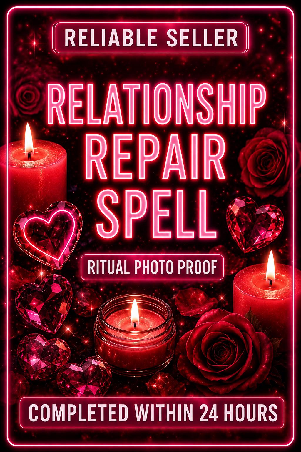 Relationship Repair Spell, Love Healing Ritual, Communication Support, Emotional Bond, Love Spells — image 1