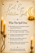 Evil Eye Protection Spell ritual details