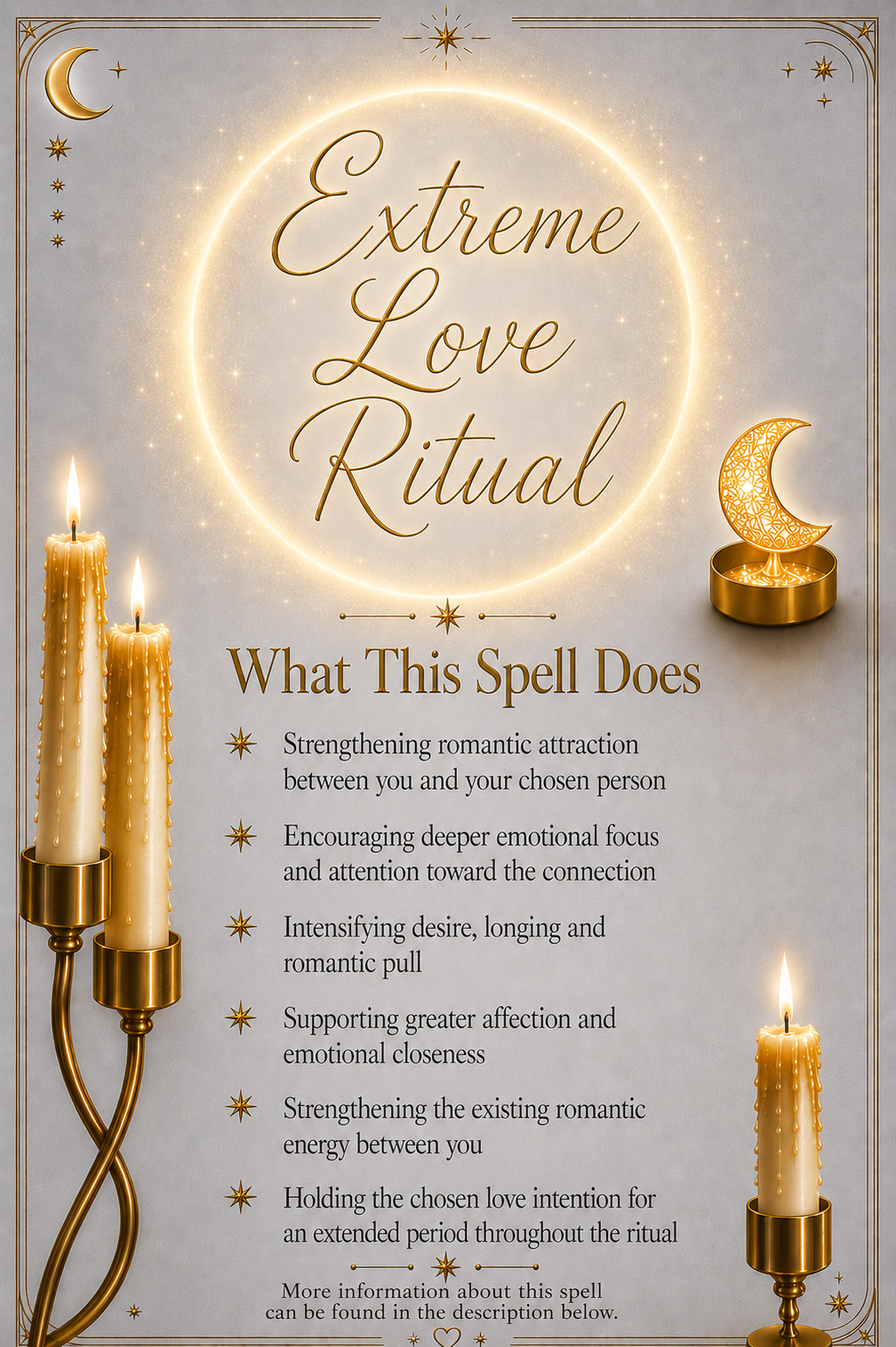 Extreme Love Spell ritual details