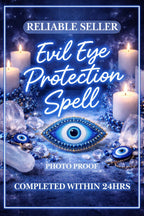 Evil Eye Protection Spell | Remove Negative Energy, Block Bad Energy, Spiritual Cleansing Spells — image 1