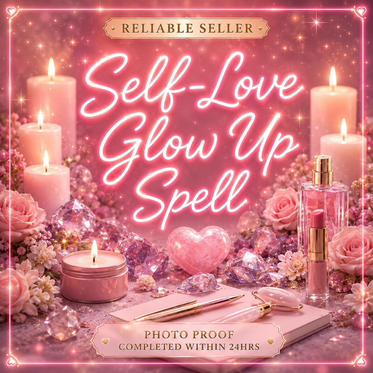 Self Love Glow Up Spell | Confidence, Self Worth Spells — image 1