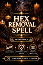 Hex Removal Spell | Curse Breaking, Protection Ritual, Spiritual Cleansing, Spells — image 1