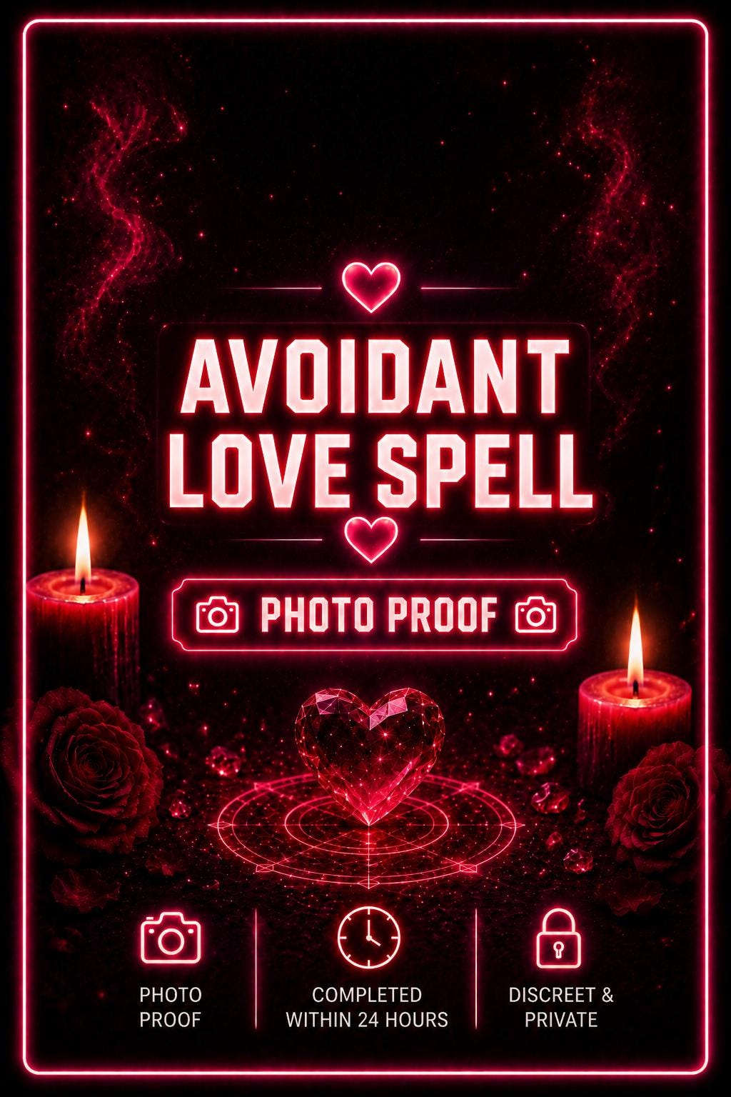 Avoidant Love Spell | Witch Spells | Relationship Spellcast | Obsession Spell Ritual — image 1