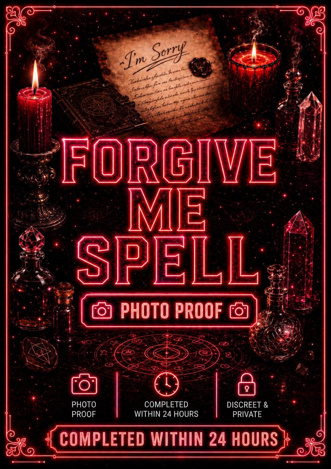 Forgive Me Spell | Relationship Healing, Reconciliation Ritual — image 1