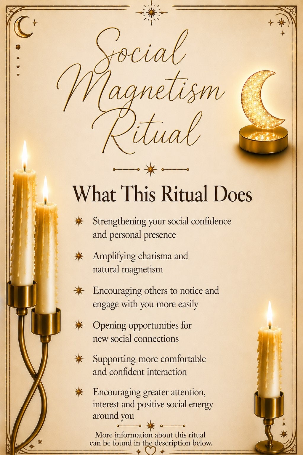 Social Magnetism Spell ritual details