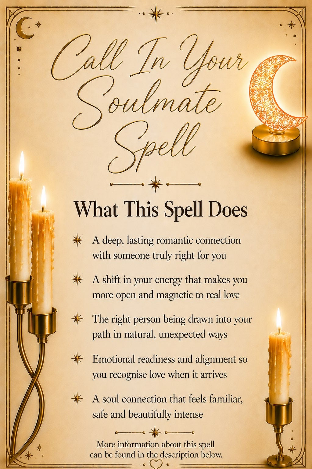 Soulmate Spell ritual details
